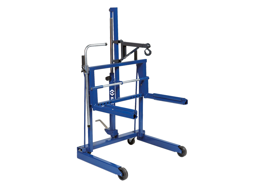 KING TONY Profi-Werkzeuge - Hydraulisches Radmontagegerät, Transporter, LKWs und Busse - 500kg 9HYCM5