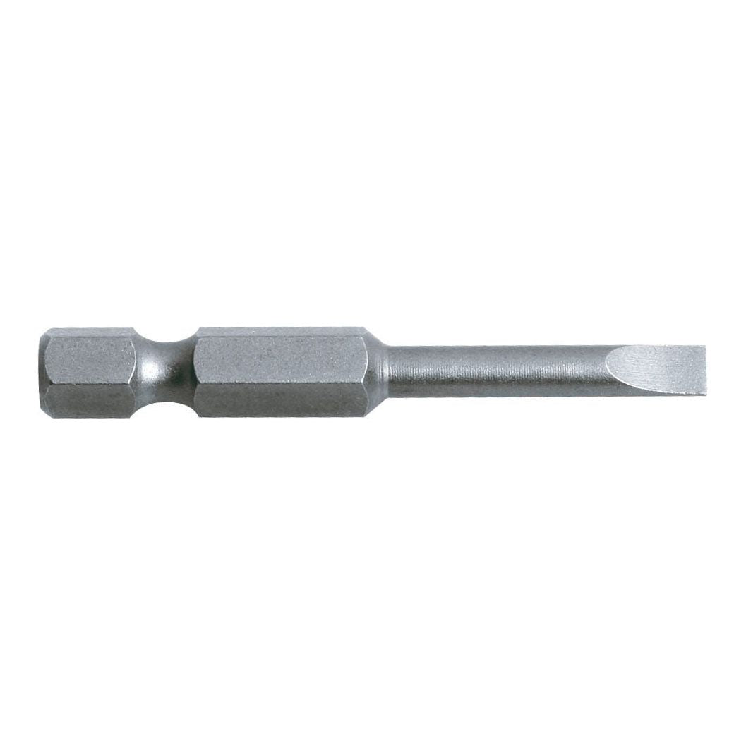 Kraftwerk 1/4" Schraubendreher-Bit Schlitz, 6.5 x 1.2 mm, 50 mm lang, 5 Stk