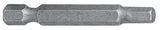 Kraftwerk 1/4" Schraubendreher-Bit Innen Sechskant, 3 mm, 50 mm lang, 5 Stk.