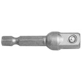 Kraftwerk 1/4" Schraubendreher-Bit Adapter für 3/8" Steckschlüsseleinsatz, 50 mm lang, 5 Stk