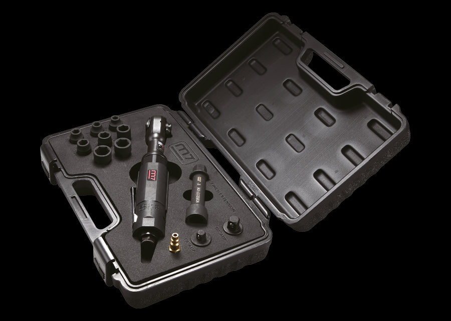 M7 Power-Werkzeuge - 1/2" Pneumatische Ratsche mit Zubehör - 13 tlg. NE0413