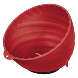KRAFTWERK Kunststoff-Magnet-Schale, rot - KW-2949-1