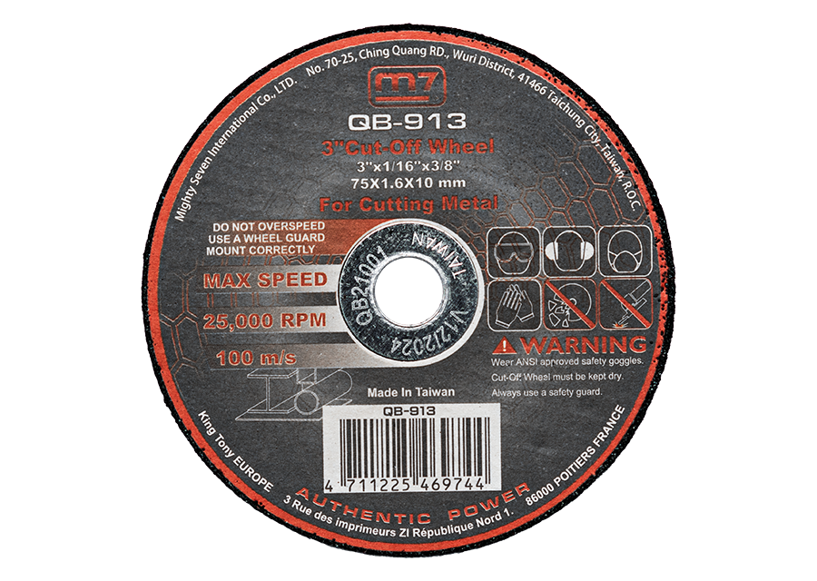 M7 Power-Werkzeuge - Schleifscheibe 75 mm für QC213 - QC253 QB913