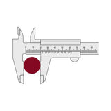 Kraftwerk Schieblehre 150 mm/6", 0.05 mm x 1/128"