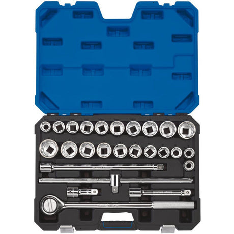 Draper Tools 3/4" Steckschlüssel-Satz INCH + metrisch, 26-tlg. D16484