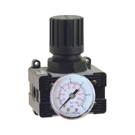 Steiner Airtools 3/8" Druckregler, Manometer SL13540