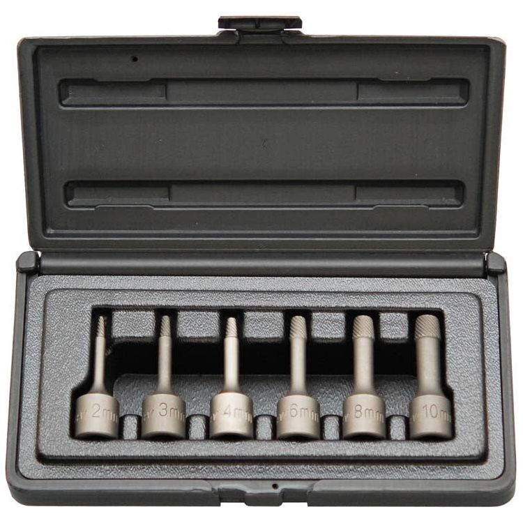 Steiner Airtools 3/8" Spiralsteckschlüssel-Satz, 6tlg, ext. SK6914CM