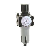 Steiner Airtools 3/8" Wasserausgang, Druckregler, Manometer SL13520