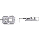 Optimum Maschinenschraubstock BSI 100 - Art. 3000210