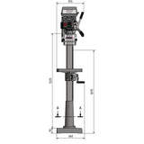 Optimum Säulenbohrmaschine OPTIdrill D 26Pro - SM-3003030