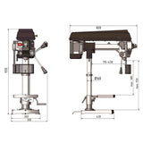 Optimum Radialbohrmaschine OPTIdrill RB 6T - SM-3009161