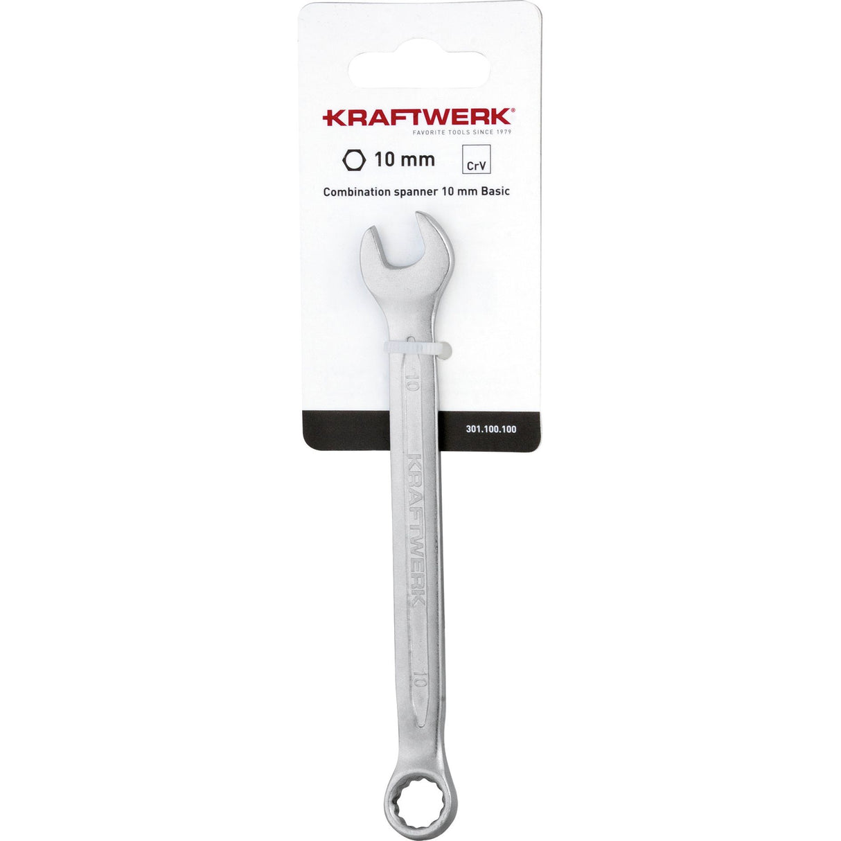 KRAFTWERK 10 mm BASIC LINE Ring-Maulschlüssel - KW-301.100.100