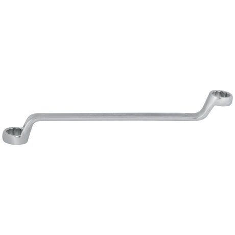 Kraftwerk BASIC LINE Doppel-Ringschlüssel, gekröpft, 14 x 15 mm