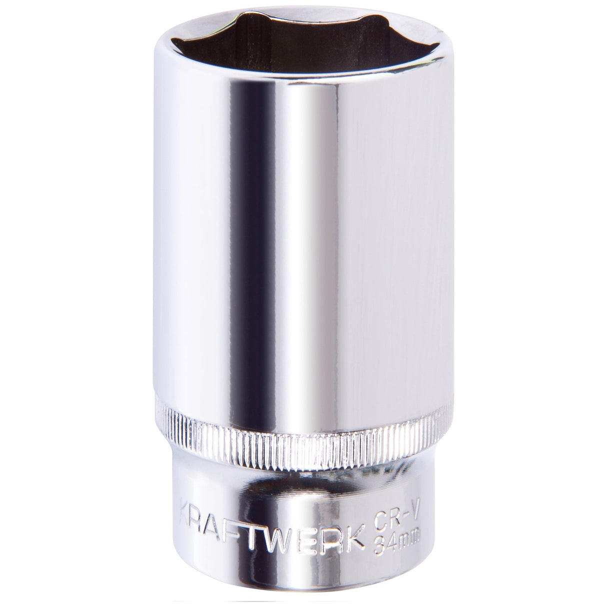 Kraftwerk PRO LINE 1/2" Steckschlüsseleinsatz Aussen Sechskant, lang, 34 mm