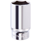 Kraftwerk PRO LINE 1/2" Steckschlüsseleinsatz Aussen Sechskant, lang, 34 mm