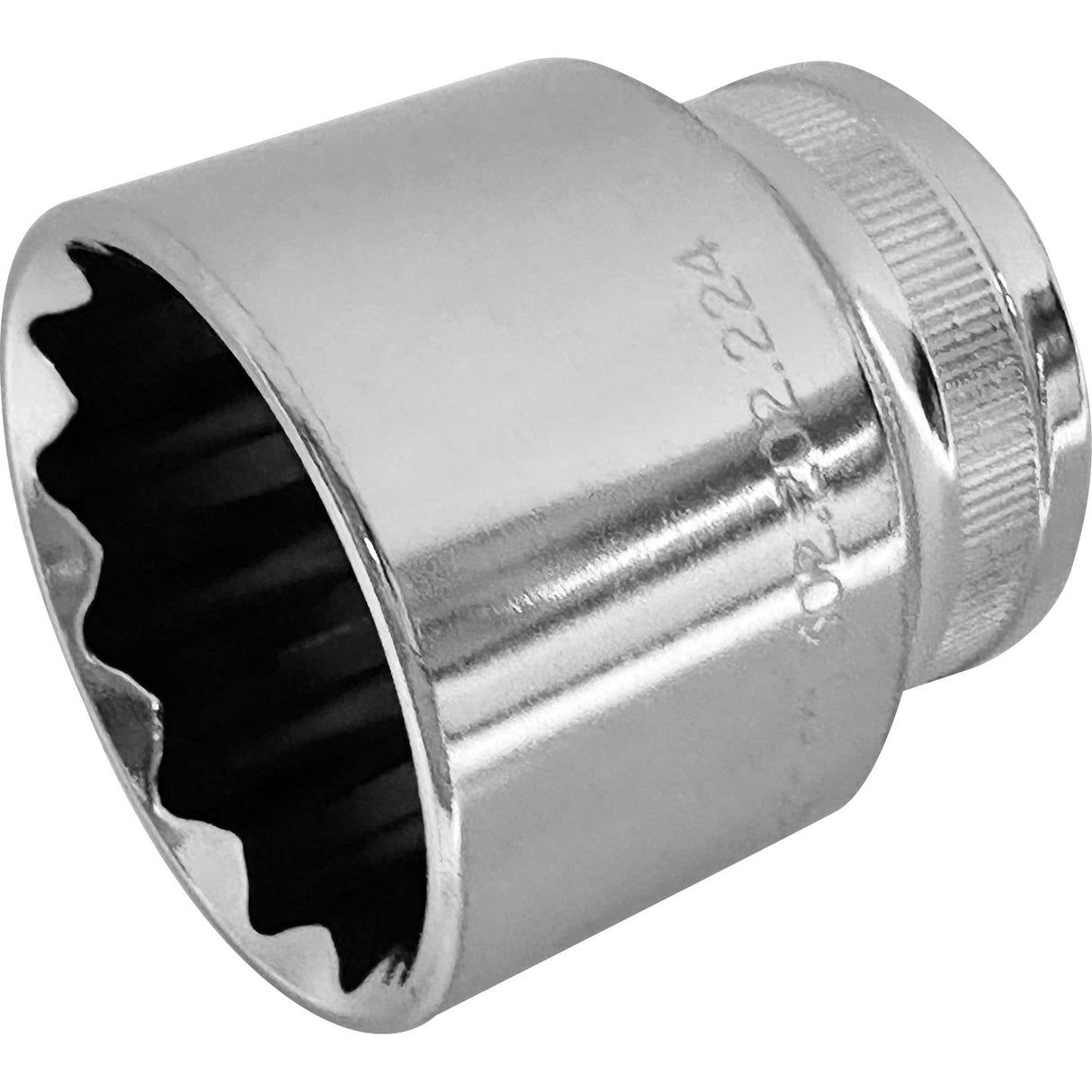 KRAFTWERK 42 mm 32 PRO LINE 1/2" Steckschlüsseleinsatz Aussen Doppel-Sechskant, 12-kant, lang, - KW-302.202.224
