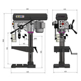 Optimum Tischbohrmaschine OPTIdrill DH 28FT - SM-3020260
