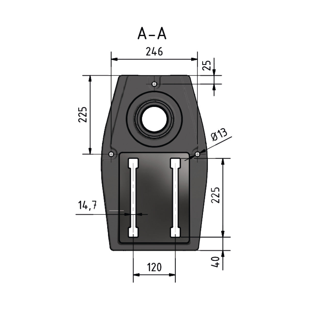 Optimum Säulenbohrmaschine OPTIdrill DP 26-F (400 V) - SM-3020625F
