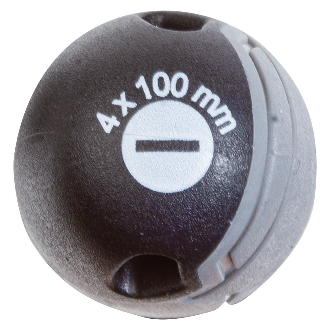 Kraftwerk BASIC LINE Schraubendreher Schlitz, 4,0 x 100 mm