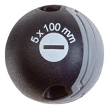 Kraftwerk BASIC LINE Schraubendreher Schlitz, 5,0 x 100 mm