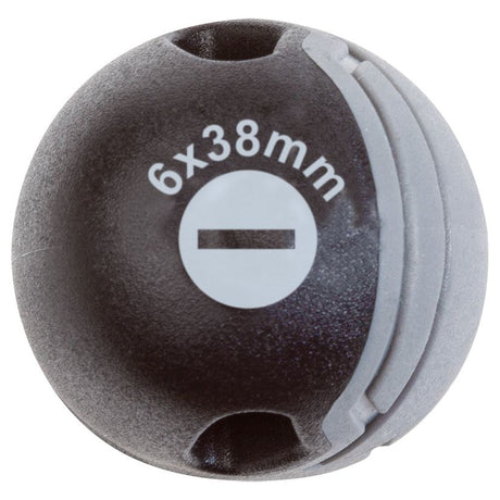 Kraftwerk BASIC LINE Schraubendreher Schlitz, kurz, 6,0 x 38 mm