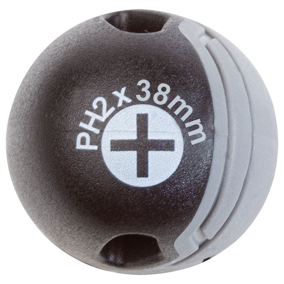 Kraftwerk BASIC LINE Schraubendreher Phillips PH2, kurz, 38 mm