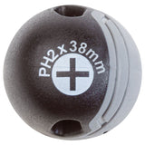 Kraftwerk BASIC LINE Schraubendreher Phillips PH2, kurz, 38 mm