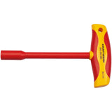 Kraftwerk VDE Elektriker Steckschlüssel mit T-Griff Aussen Sechskant 8 mm