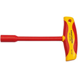 Kraftwerk VDE Elektriker Steckschlüssel mit T-Griff Aussen Sechskant 9 mm