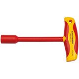 Kraftwerk VDE Elektriker Steckschlüssel mit T-Griff Aussen Sechskant 11 mm