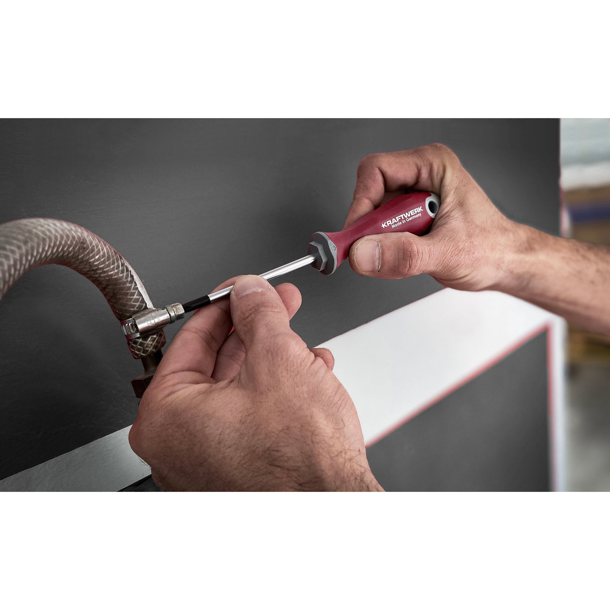 Kraftwerk PRO LINE „Made in Germany“ Schraubendreher Schlitz, 3 mm