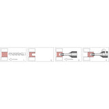 KRAFTWERK PRO LINE 3/8" Bolzenausdreher 8 mm - KW-3057-08