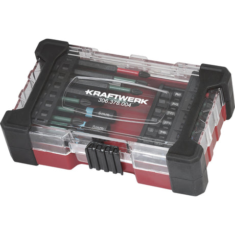 Kraftwerk PRO LINE 1/4" Profi Impact Control Bit Satz, 29-tlg