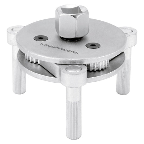 Kraftwerk 3/8" + 1/2" Selbstarretierender Ölfilterschlüssel, 80 - 120 mm