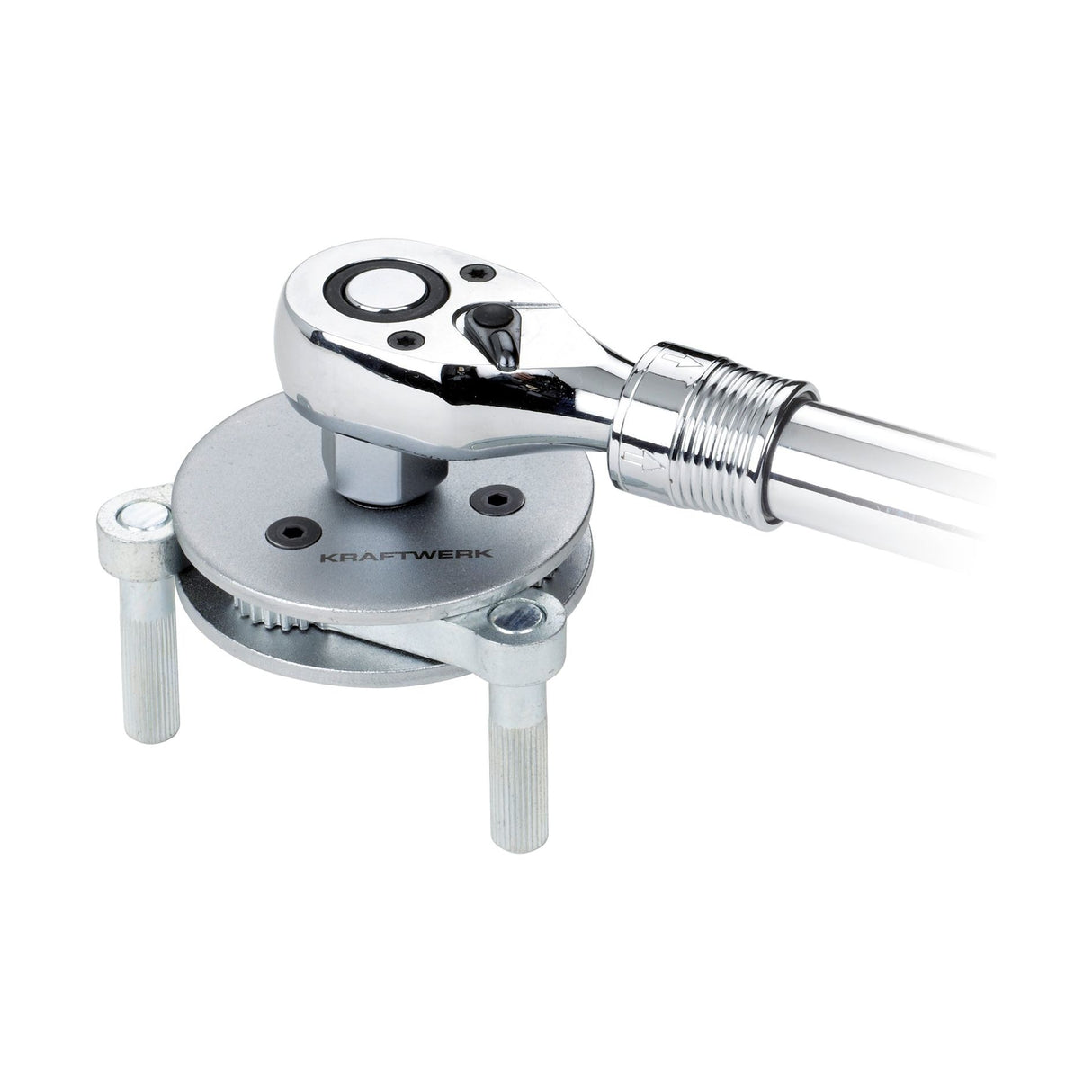 Kraftwerk 3/8" + 1/2" Selbstarretierender Ölfilterschlüssel, 80 - 120 mm