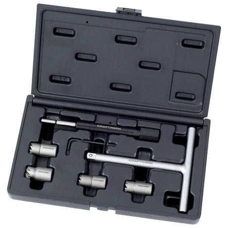 Kraftwerk Injektoren-Dichtsitz-Reinigungs-Satz, 7-tlg