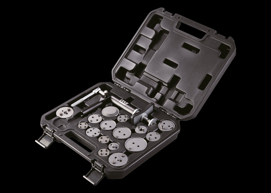 M7 Power-Werkzeuge - Koffer Pneumatischer Bremskolbenrücksteller - 17 tlg. SQ0217