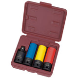 Kraftwerk 1/2" Schlag-Steckschlüssel-Satz, lange Ausführung, 4-tlg