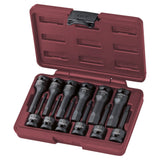 Kraftwerk PRO LINE 1/2" Innensechskant-Schlag-Steckschlüssel-Satz, lange Ausführung, 12-tlg