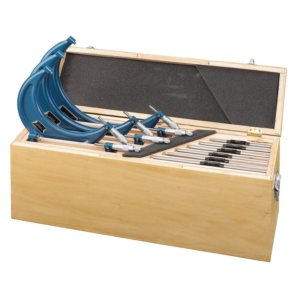 BERNARDO Bügelmessschraube – Modell Bügelmessschraube 6-tlg., 150 - 300 x 0,01 mm