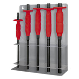 Kraftwerk PRO LINE Splinttreiber Satz mit Air Grip Griff, 5-tlg