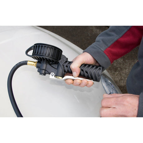 Kraftwerk Reifenfüller mit Analog-Manometer