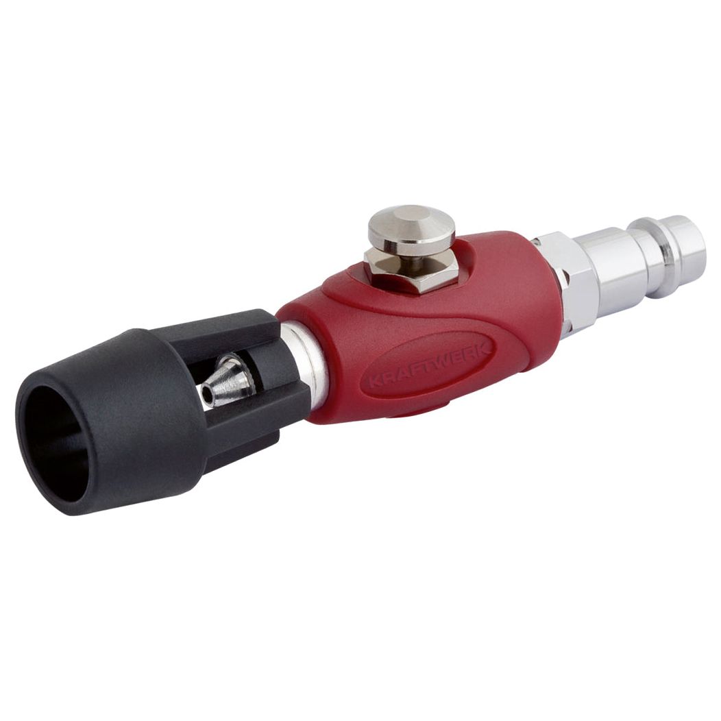 Kraftwerk Mini-Druckluft-Ausblaspistole mit Turbo-Powerdüse