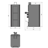 Optimum Maschinenunterbau mit Absaugung GU 1 (400 V) - SM-3107109