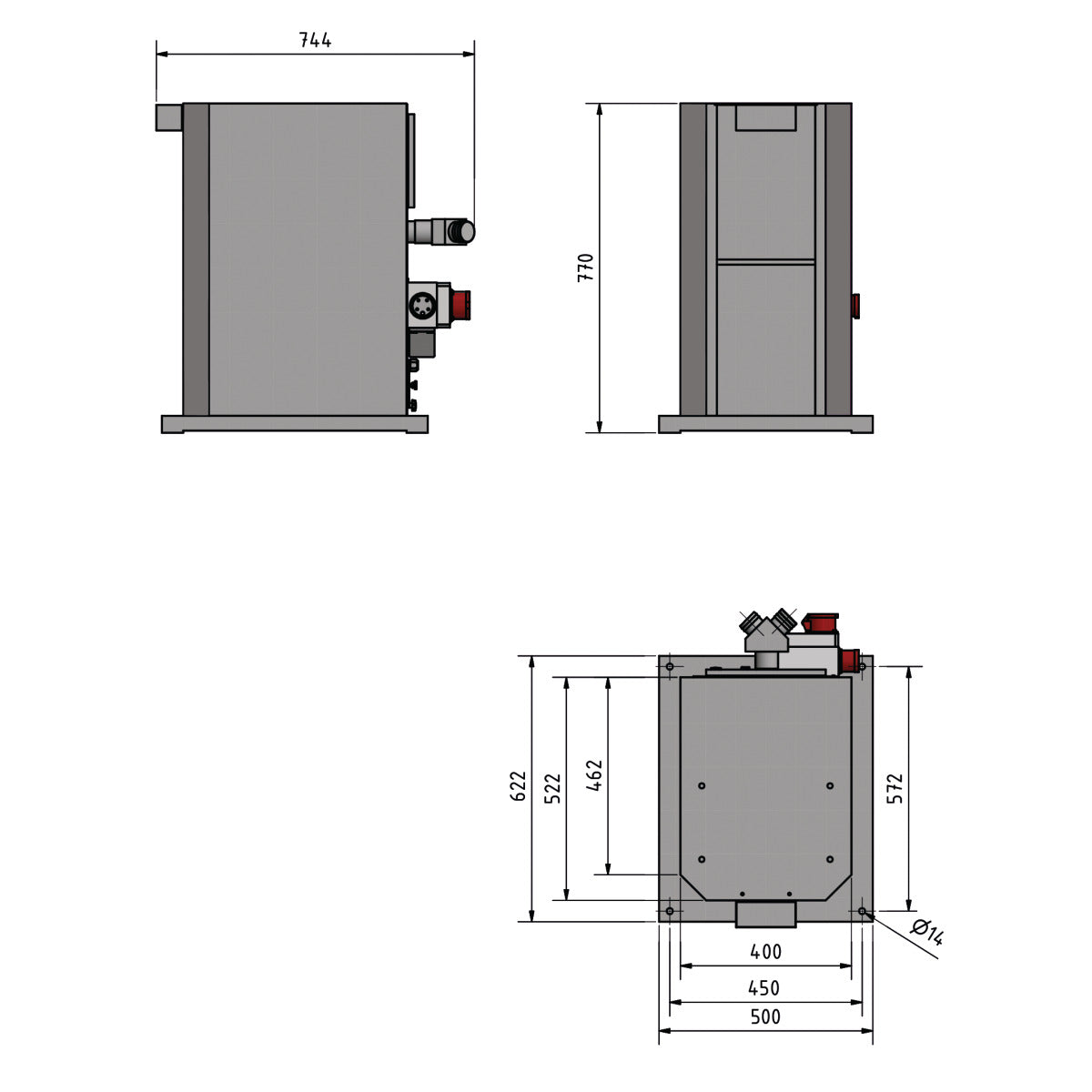 Optimum Universalunterbau GU 5 - SM-3107114