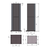 Metallkraft Maschinenunterbau GU 3 - Art. 3912118