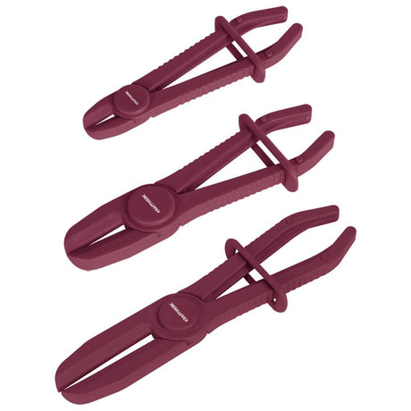 Kraftwerk Schlauchklemmenzangen-Satz, 3-tlg