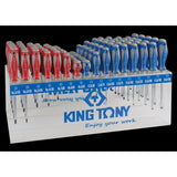 KING TONY Profi-Werkzeuge - Schraubendreher-Verkaufsdisplay - 96 tlg. 31416MR