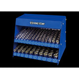 KING TONY Profi-Werkzeuge - 1/2" Verkaufsdisplay 6-Kant Steckschlüssel - 172 tlg. 4572MR