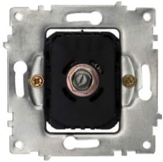 ASLO Phasenanschnittdimmer Drehdimmer 230V, 600 W CE/RoHS - Dimmer komplett Set RAL 9006 ALU - 8 Stück - 17,95€/Stk.